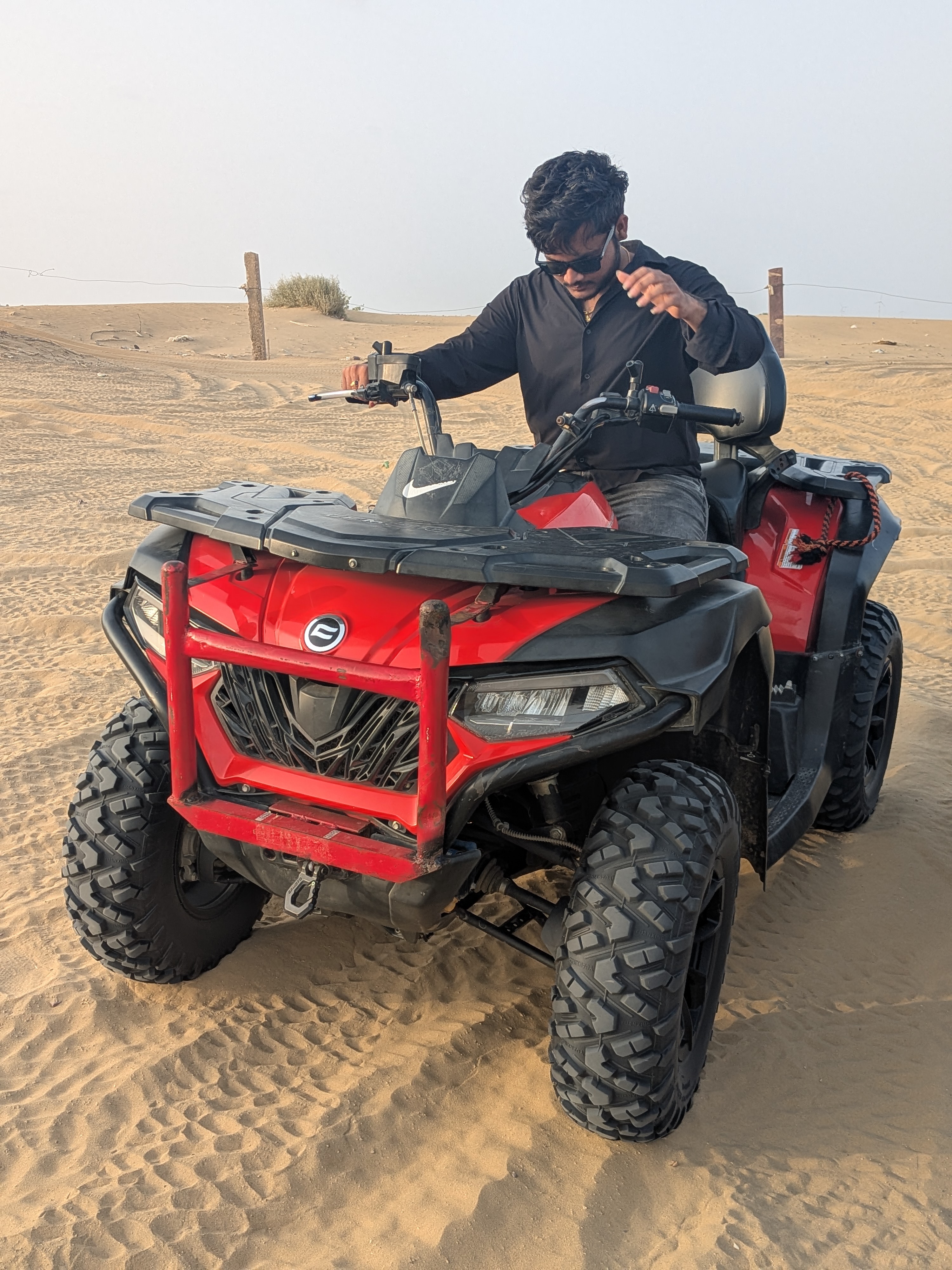 ATV ride across the Thar