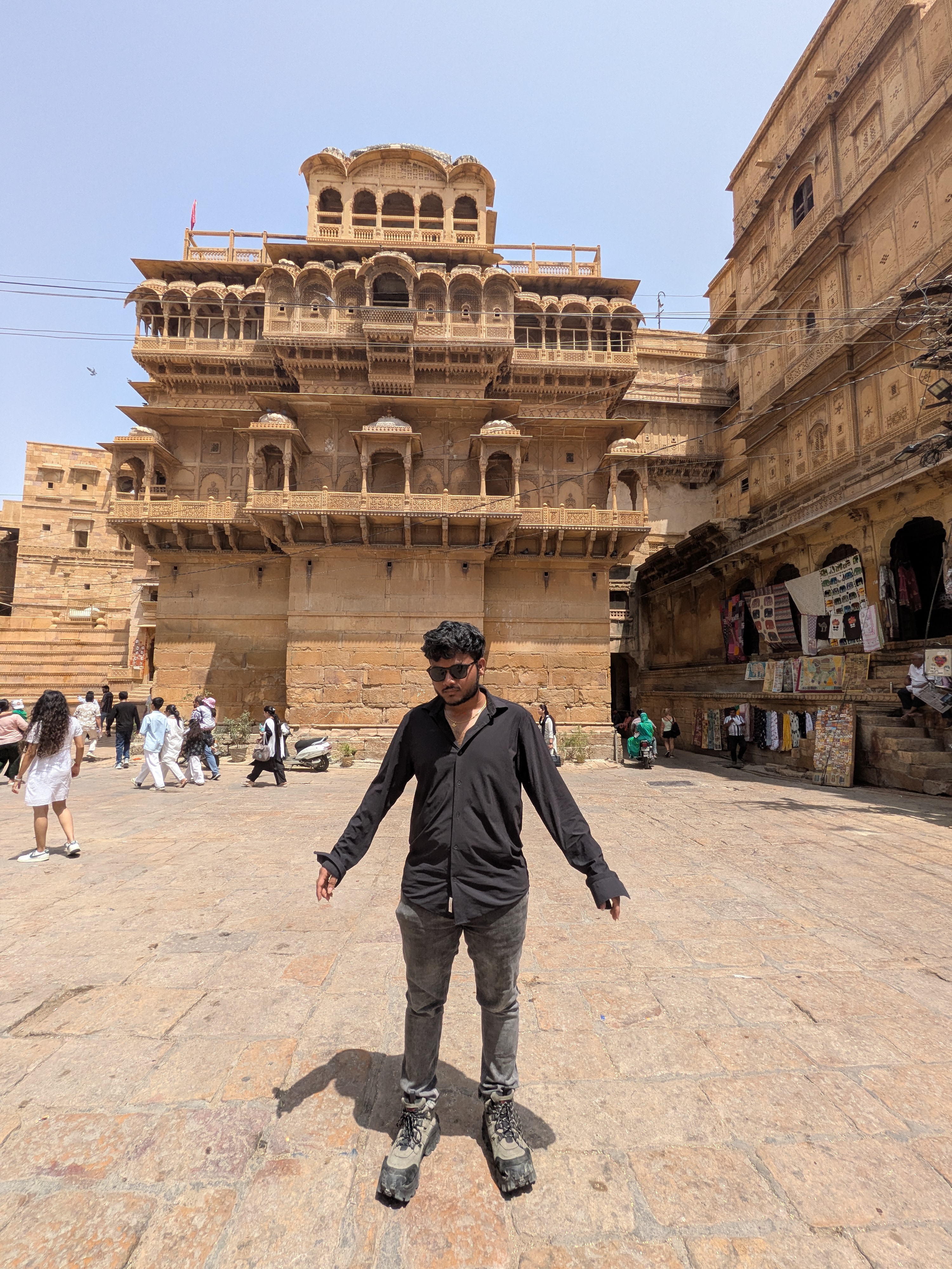 Jaisalmer Fort — solo inside the living fort